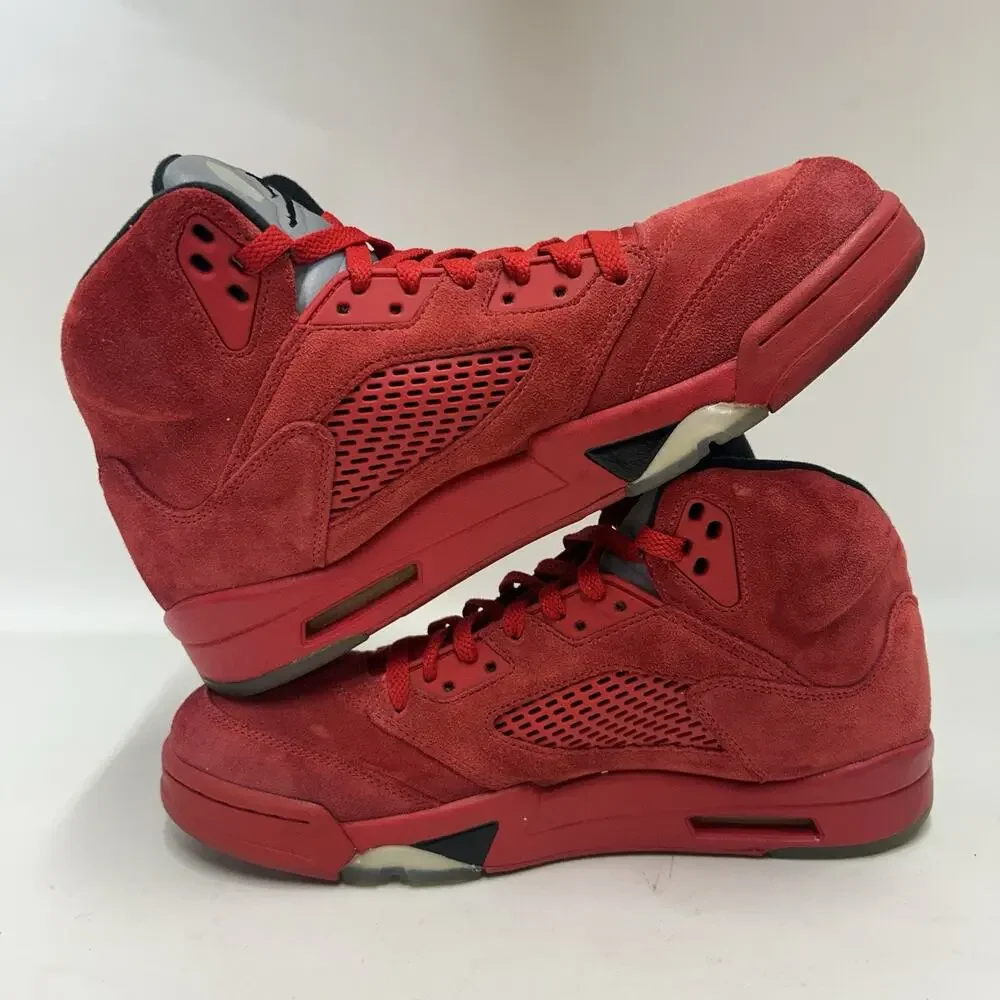 Nike Shoes Air Jordan 5 Retro OG “Red Suede” 136027-602